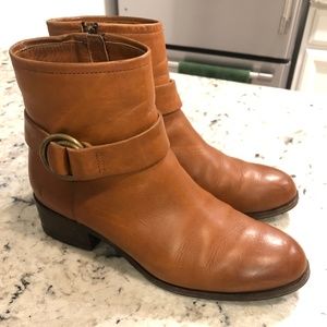 Frye Kristen Harness Bootie - Brown (9.5 M)